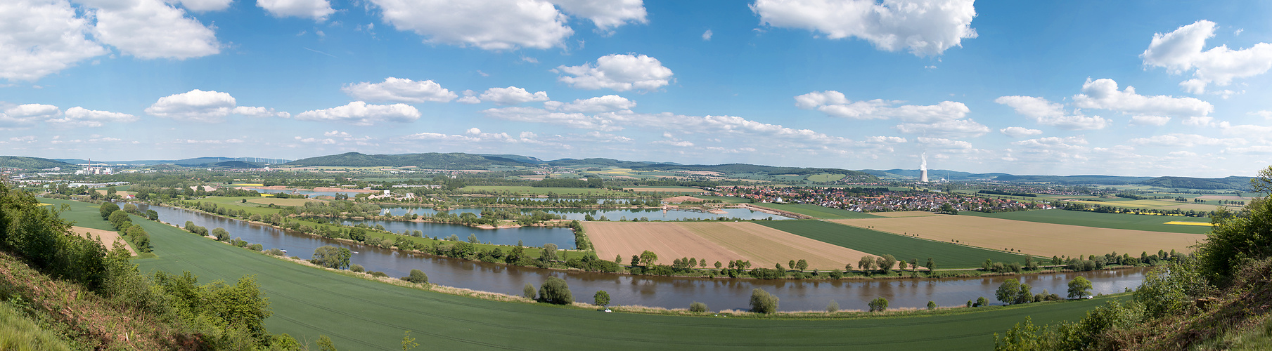 über der Weser