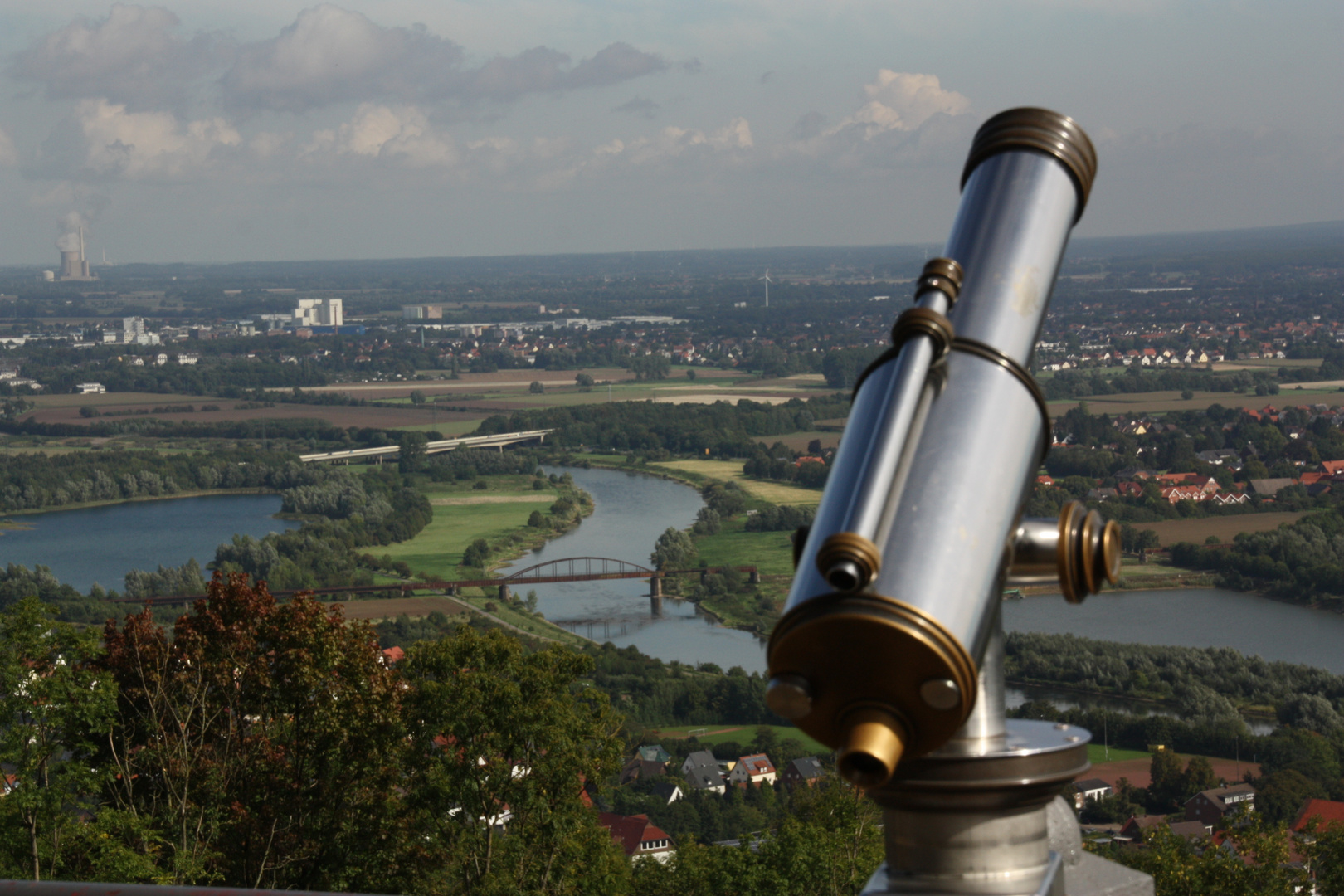 Über der WESER