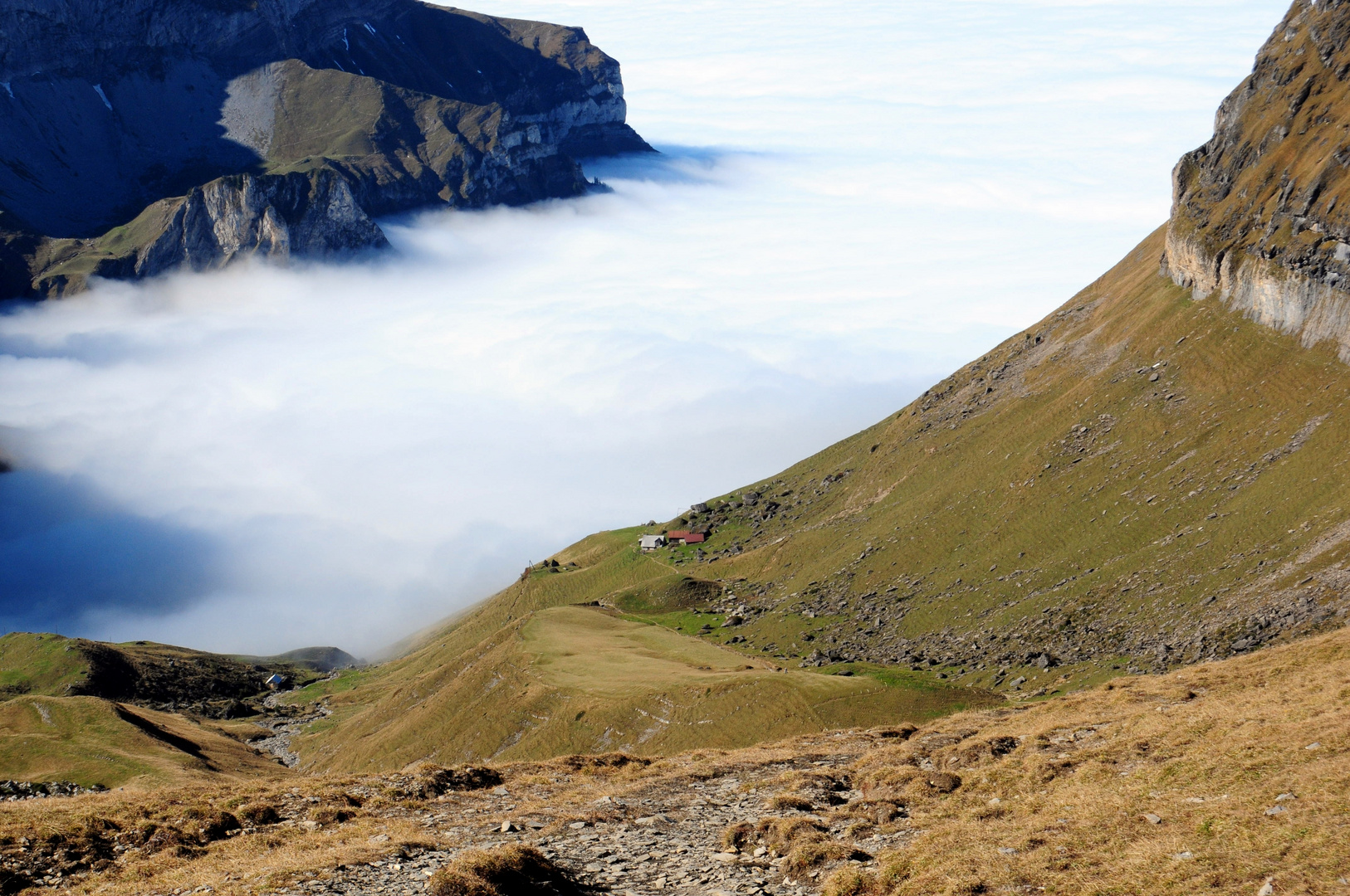 über dern Wolken muss die Freiheit wohl grenzenlos sein