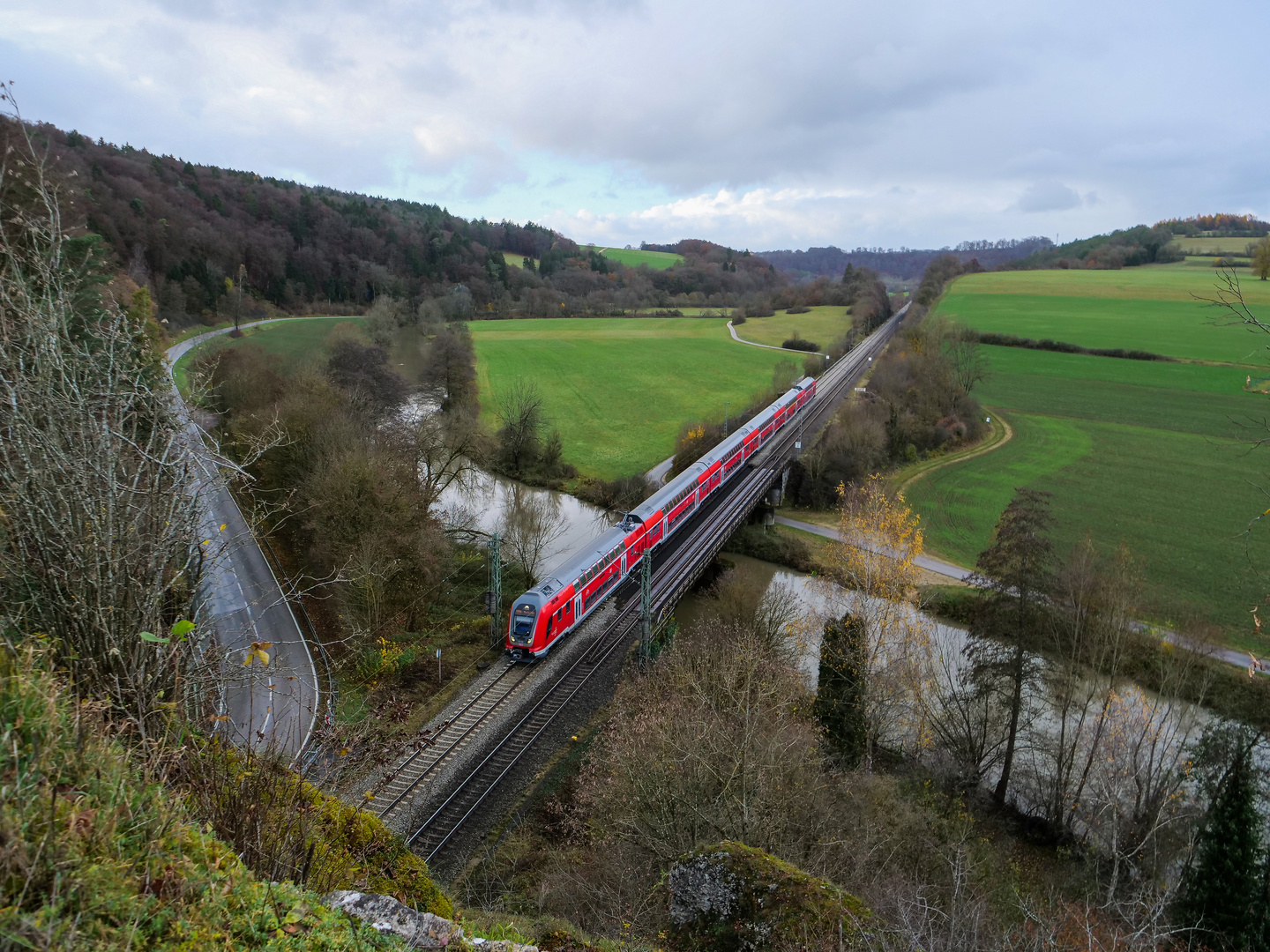 Über die Altmühl ...