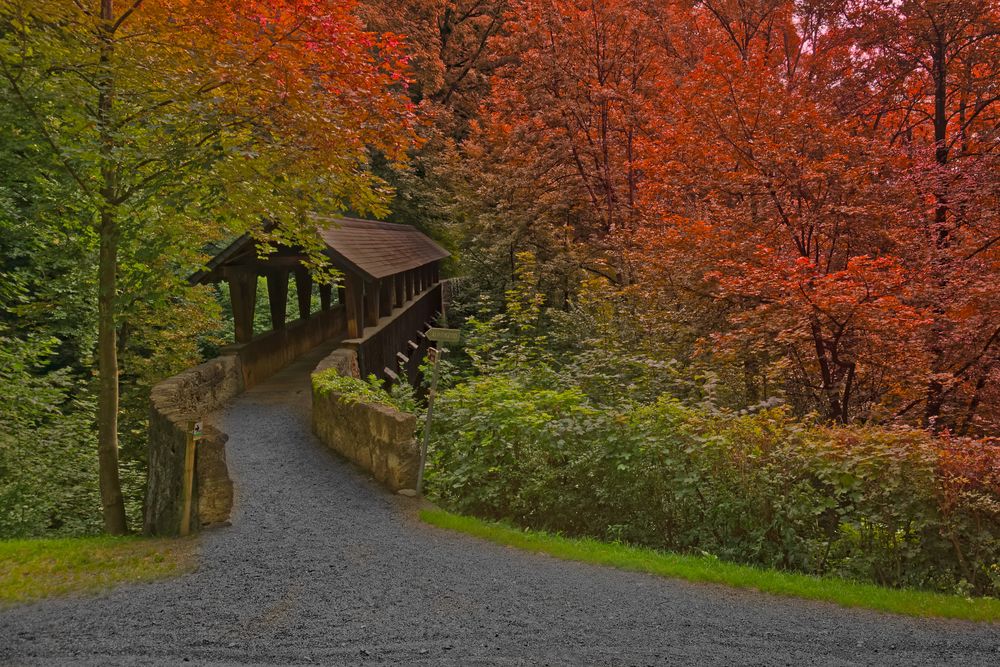 Über die Brücke