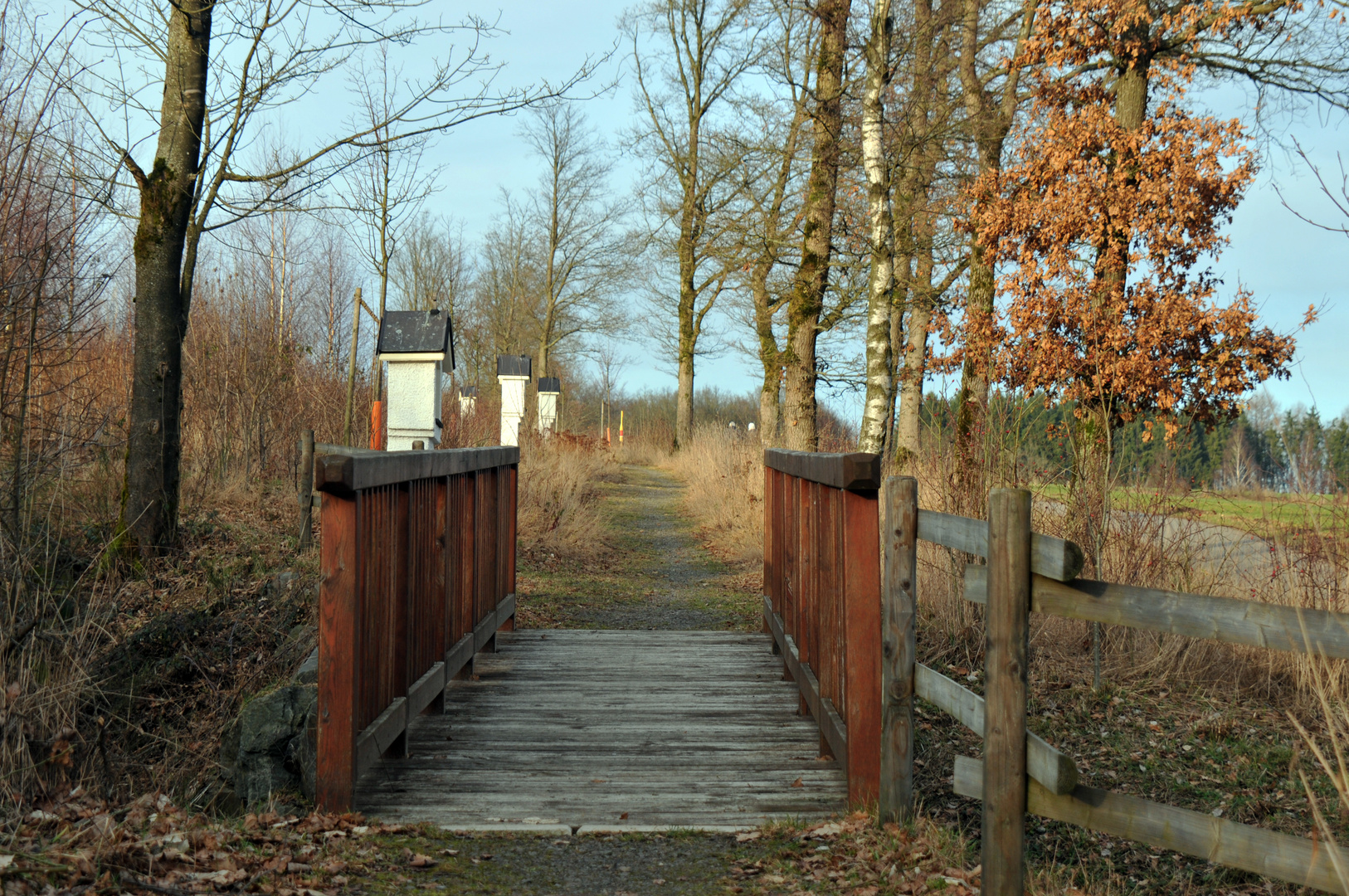 Über die Brücke gehn...