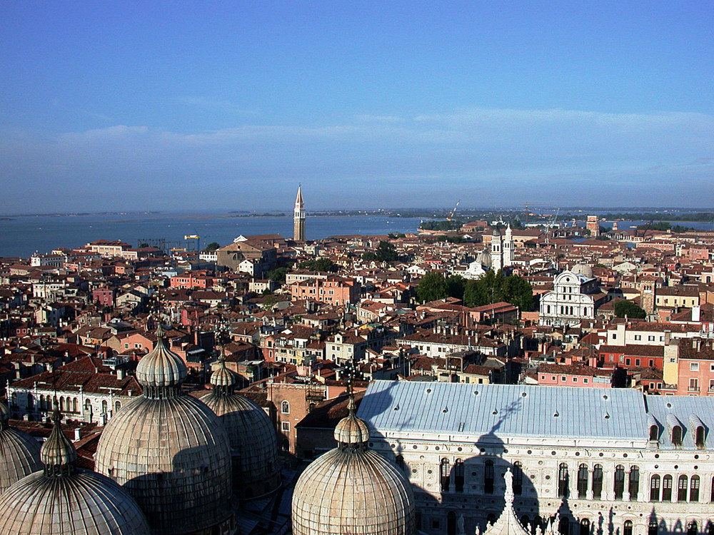 Über die Dächer vom Venedig