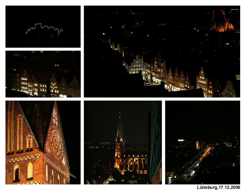 Über die Dächer von Lüneburg kann ich schauen...