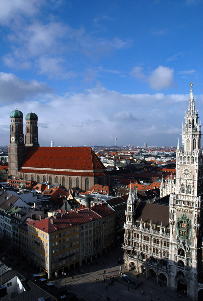 Über die Dächer von München III