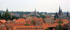Über die Dächer von Quedlinburg
