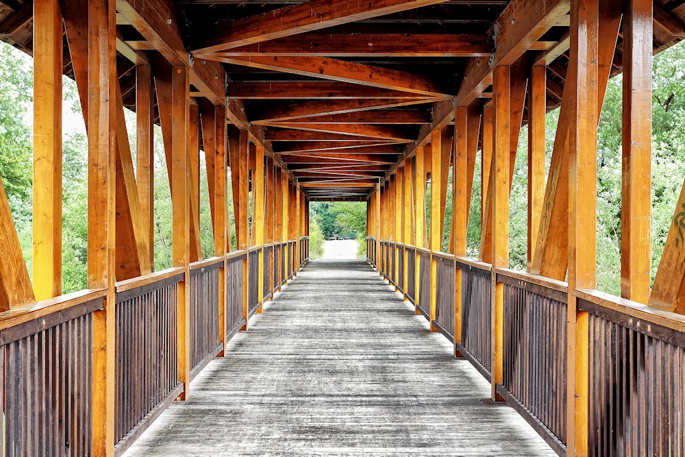 Über die Jagdbrücke