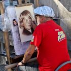 ..über die Schulter geschaut - Portraitzeichner in Funchal