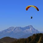 Über die Zugspitze hinweg ...