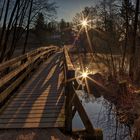 Über diese Brücke....