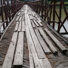 Über diese Brücke kann man gehen - Myanmar -