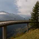 Über diese Brücke muss man Fahren, um auf den St. Gotthard Pass zu gelangen.