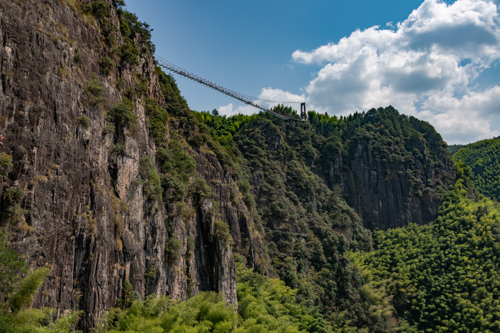 .. über diese Brücke soll ich gehen