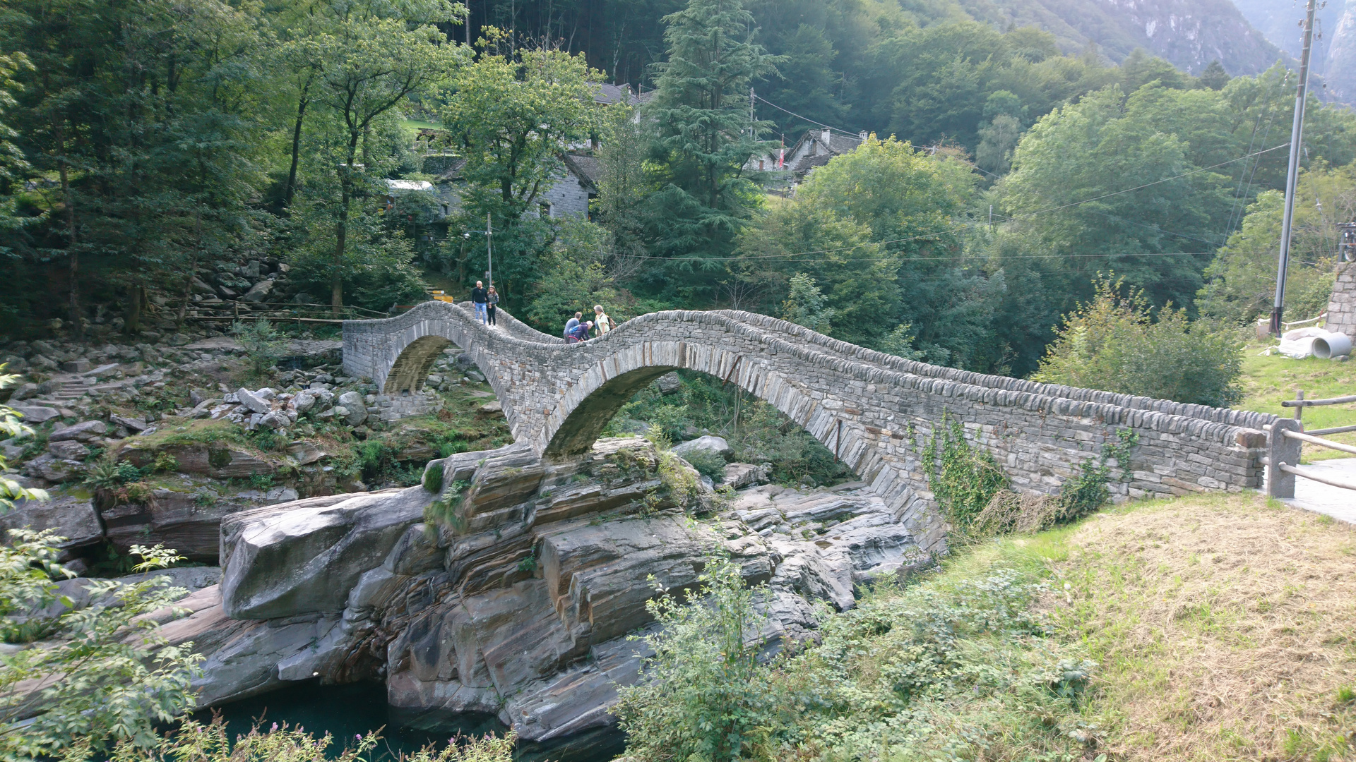 Über diese Brücke... Vercasca