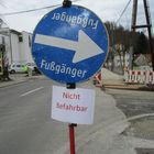 über Fussgänger soll man einfach nicht drüberfahren!