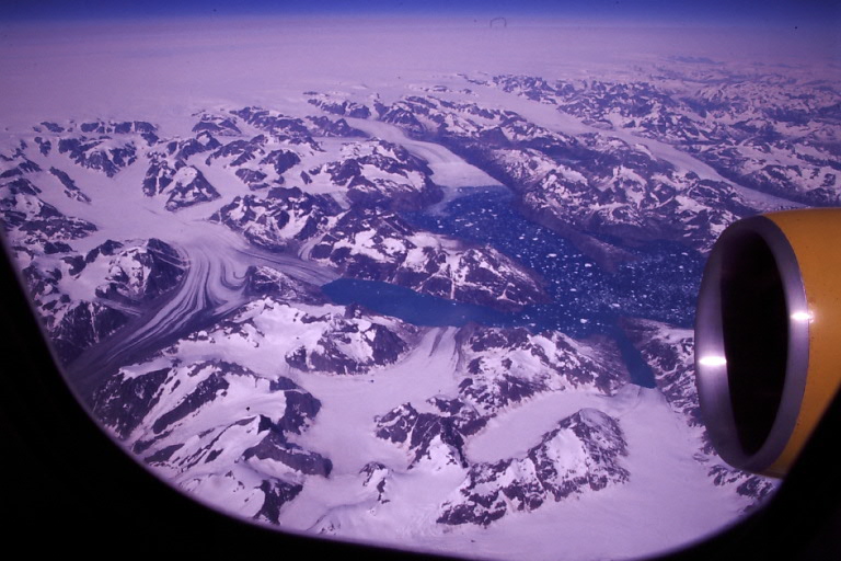 über Grönland