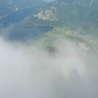 Über Hallstatt im Nebel