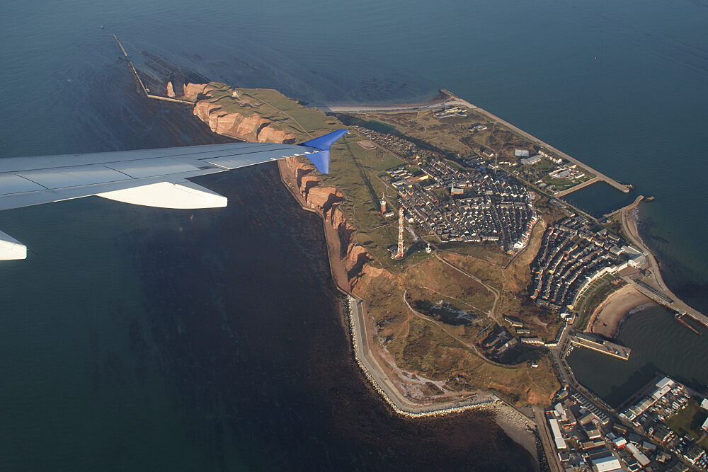 Über Helgoland...