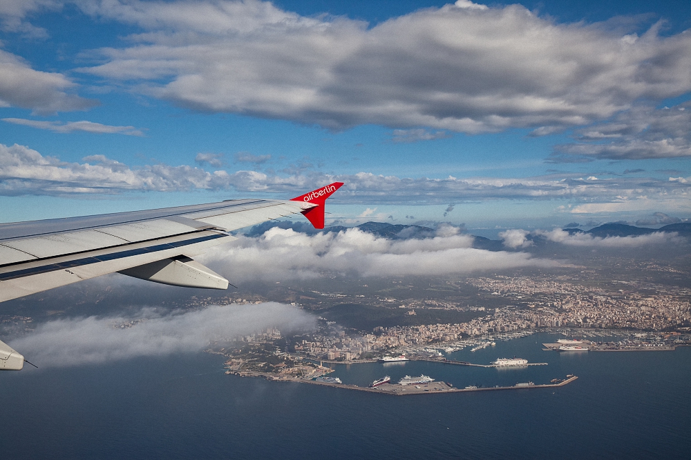 über Mallorca