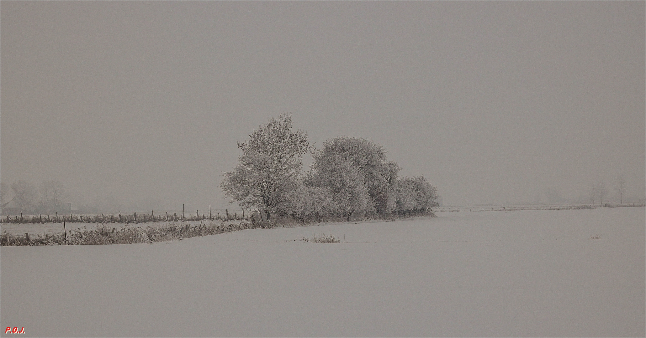 Über Nacht fiel der Schnee ........