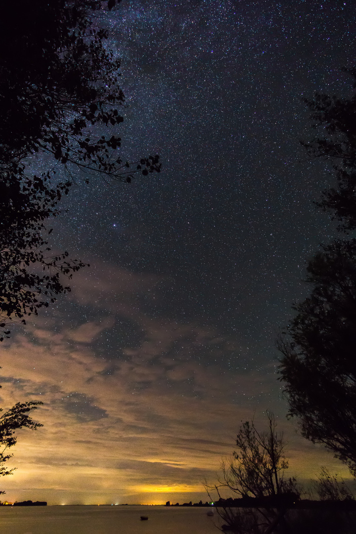 Über Nacht kamen die Wolken