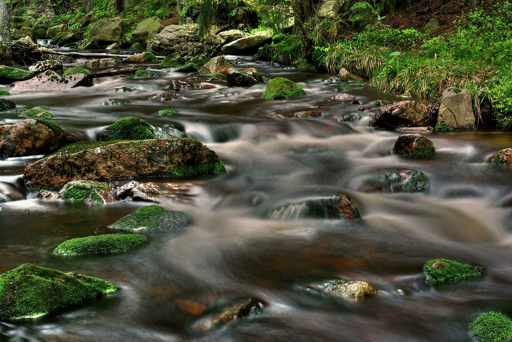 über Stock und über Steine Foto & Bild | landschaft, bach, fluss & see ...