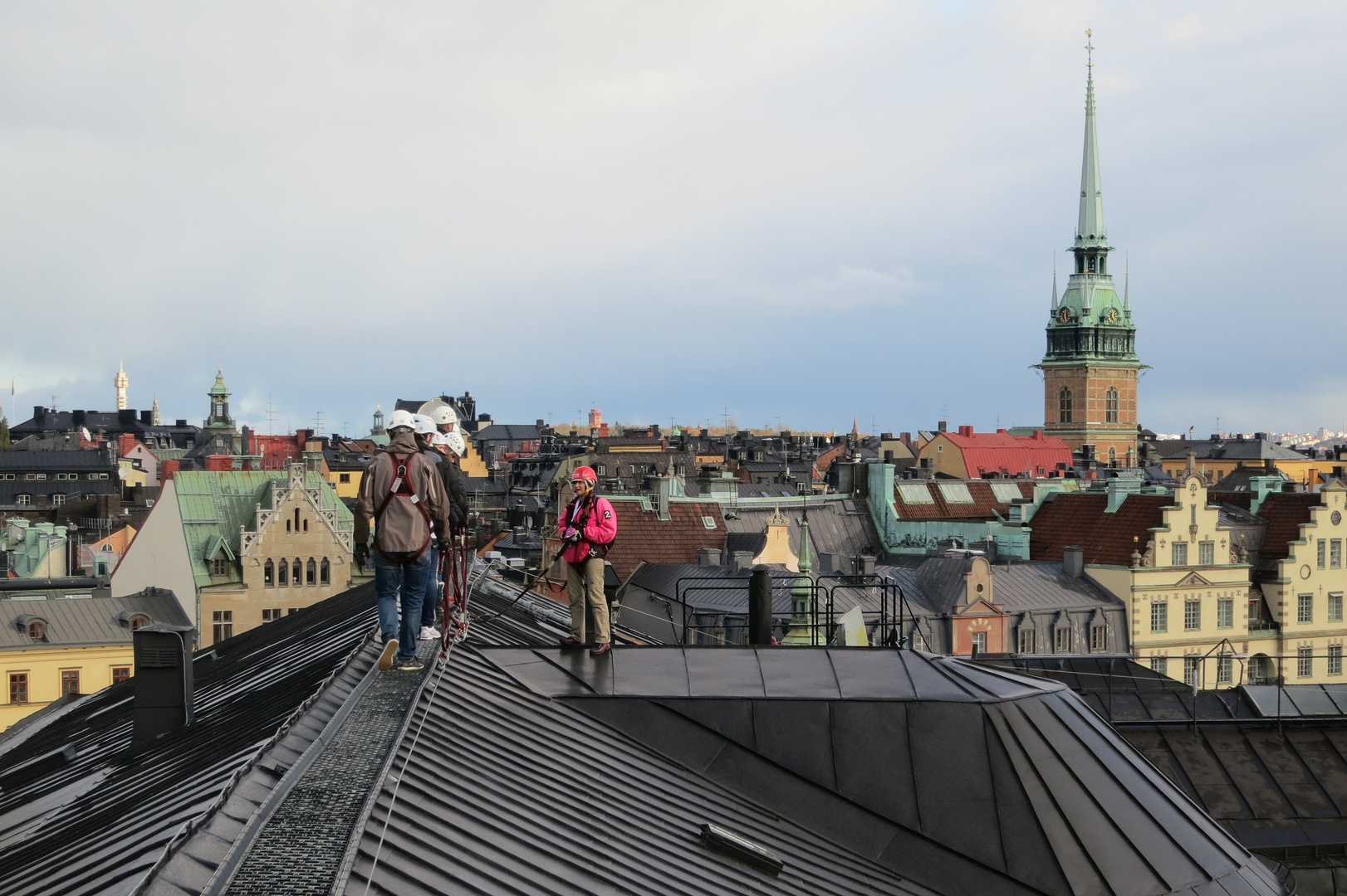 Über Stockholms Dächern