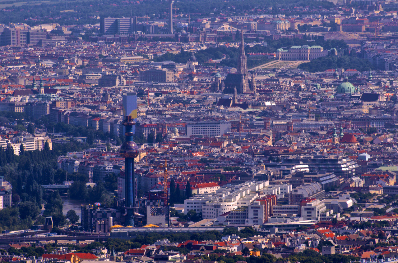 Über Wien.