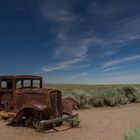 Überbleibsel auf der Route 66