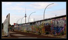 Überbleibsel der Berliner Mauer