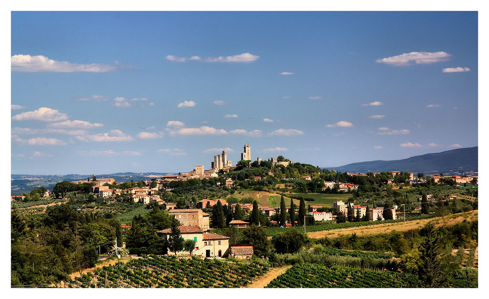 Überblick San Gimignano