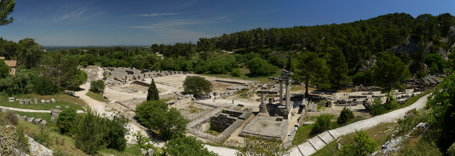 Überblick über das römische Glanum