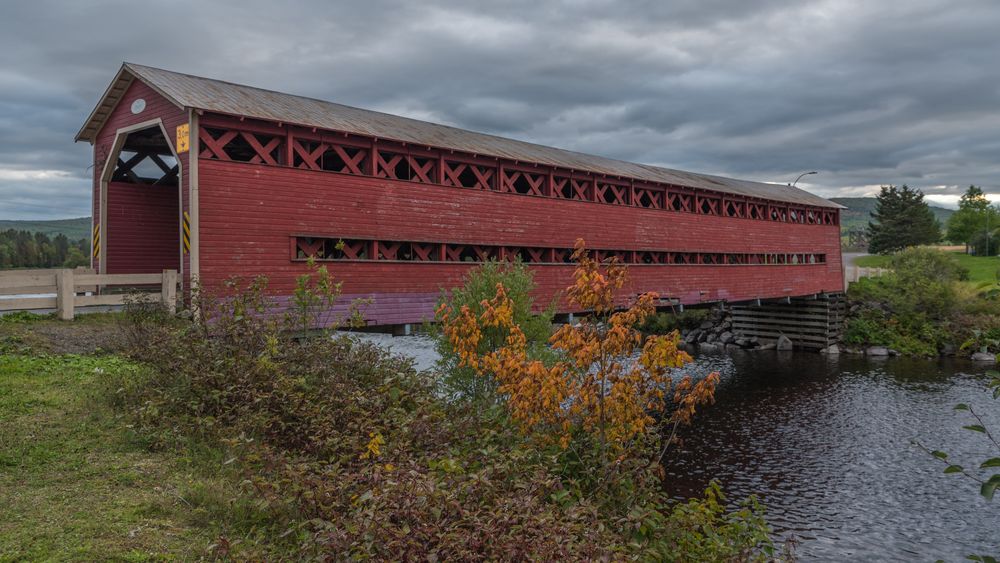 Überdachte Brücken in der Provence Québec 