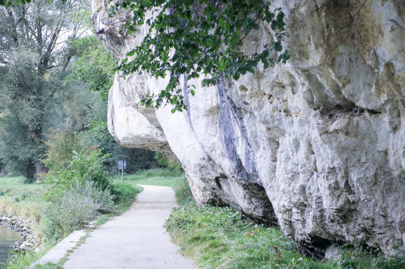 "Überdachter" Wanderweg