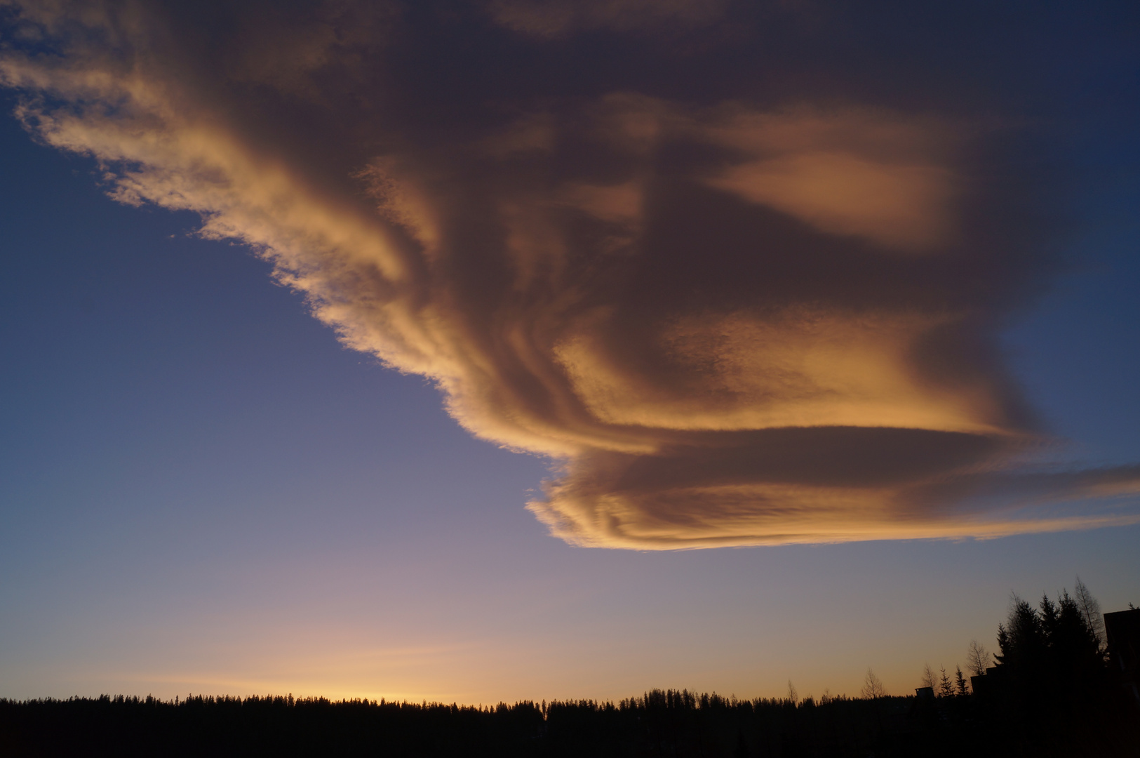 Überdimensionale Wolken