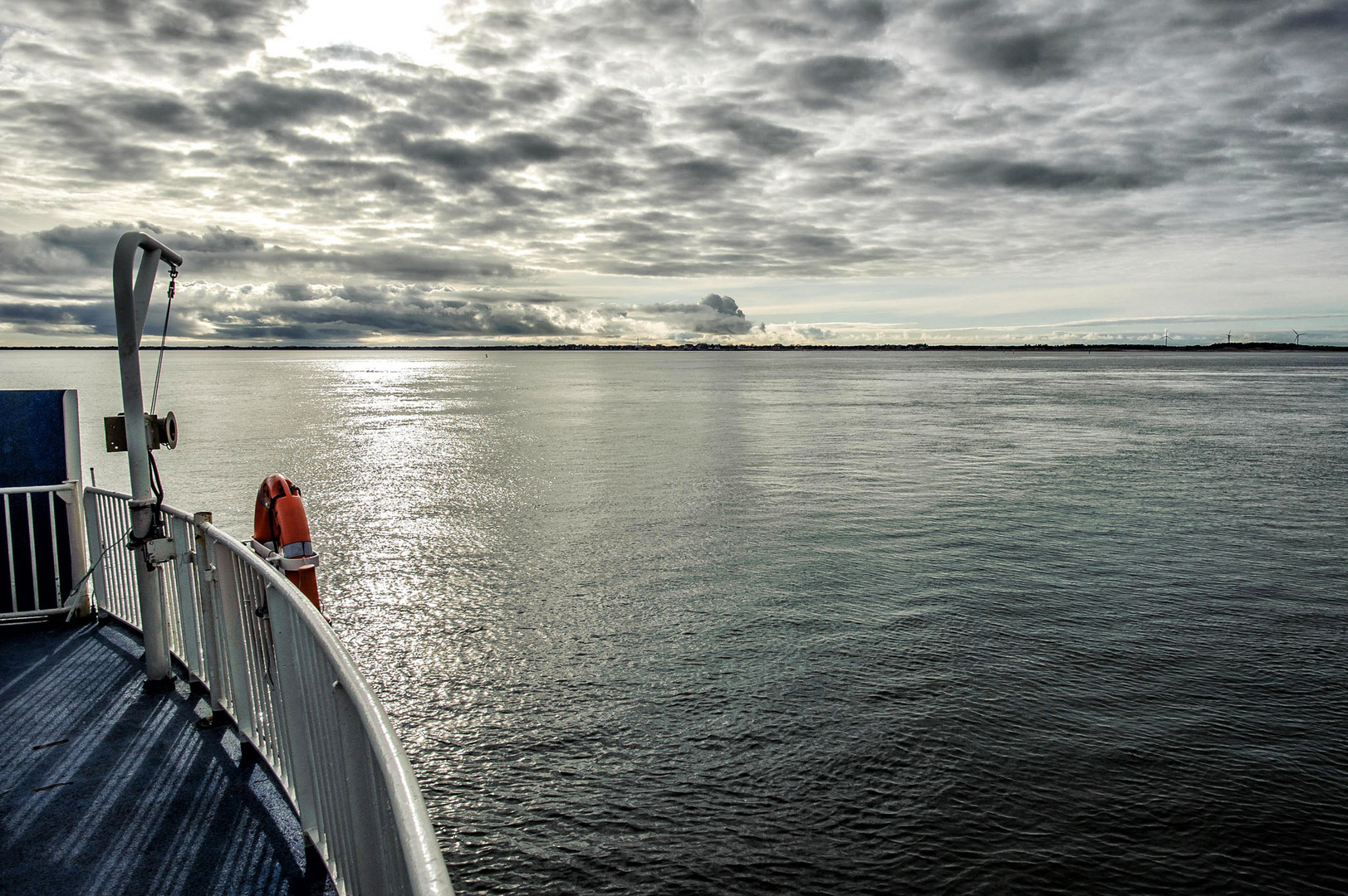 Überfahrt nach Fanø 