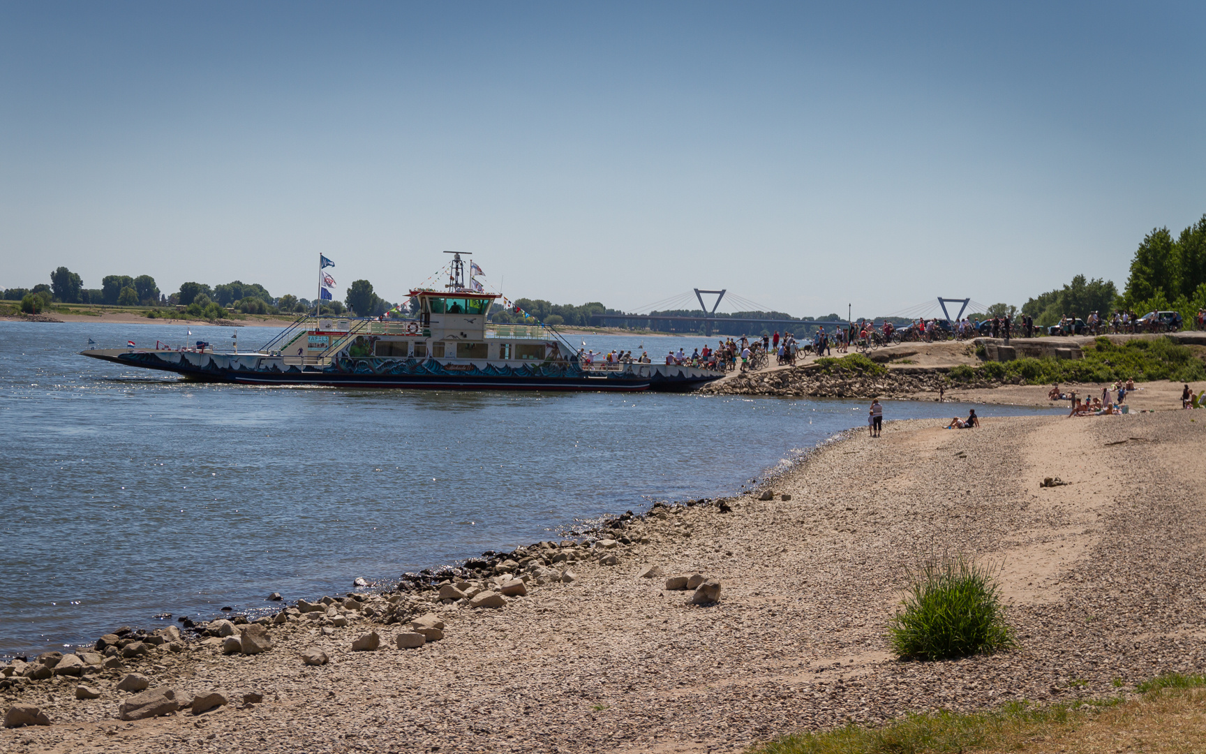 Überfahrt nach Kaiserswerth