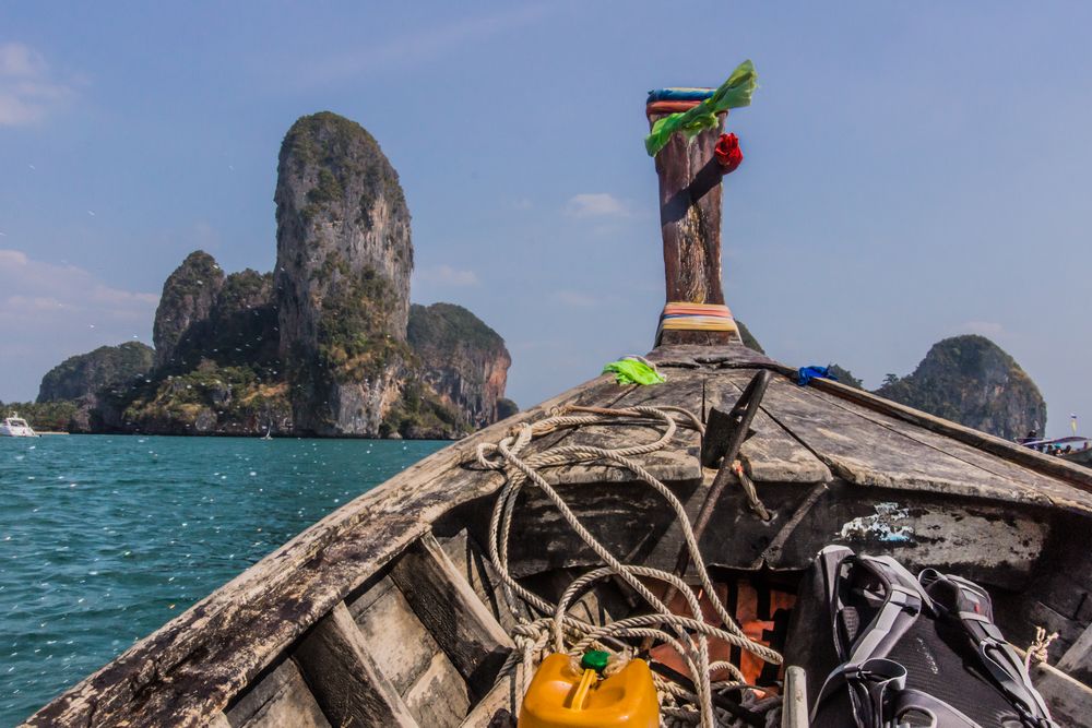 Überfahrt - nach Rai Leh/Südthailand