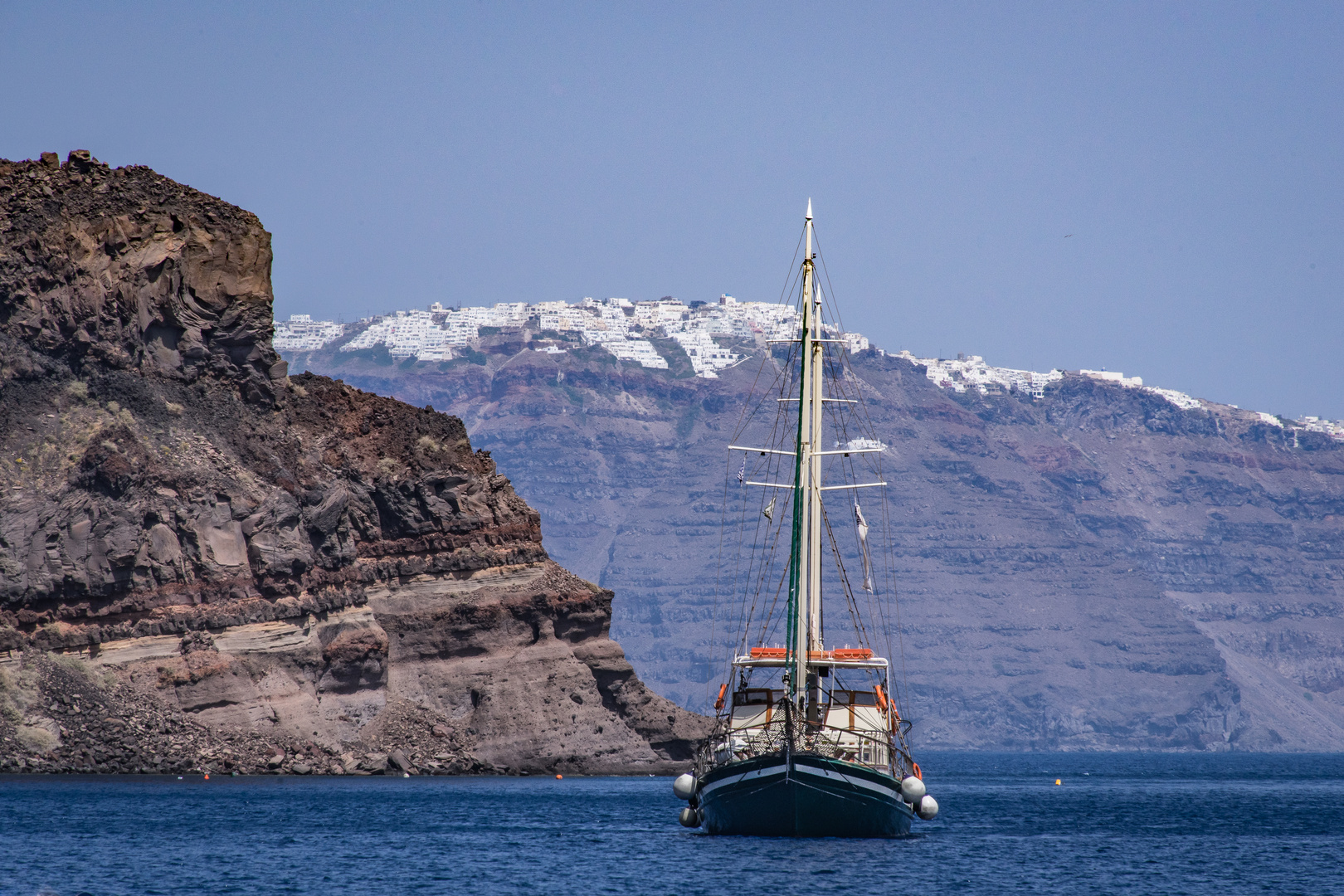 Überfahrt nach Thirassia - Santorin/Griechenland