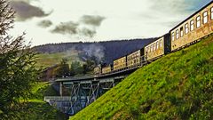 Überfahrt über den Hüttenbachviadukt