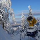 Überflüssige Schneekanone