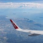 Überflug Chon Buri  - die Bucht von Pattaya  ©