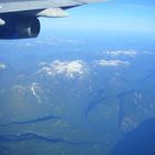 Überflug der Rocky Mountains Canada
