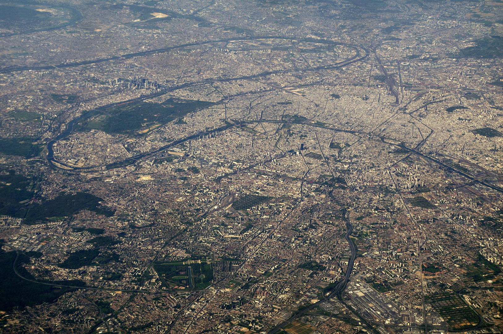 Überflug Paris