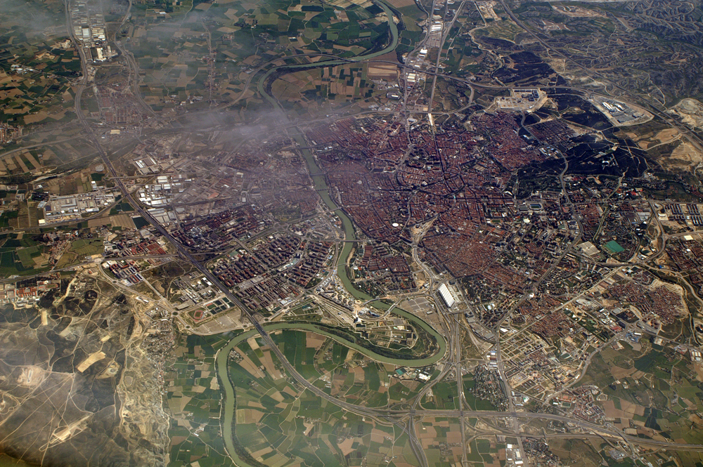 Ueberflug Zaragoza 11'000m ü.M.