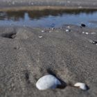 Überflutung am Strand