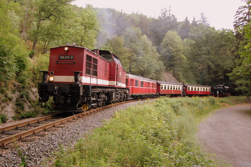 Überführungsfahrt im Selketal