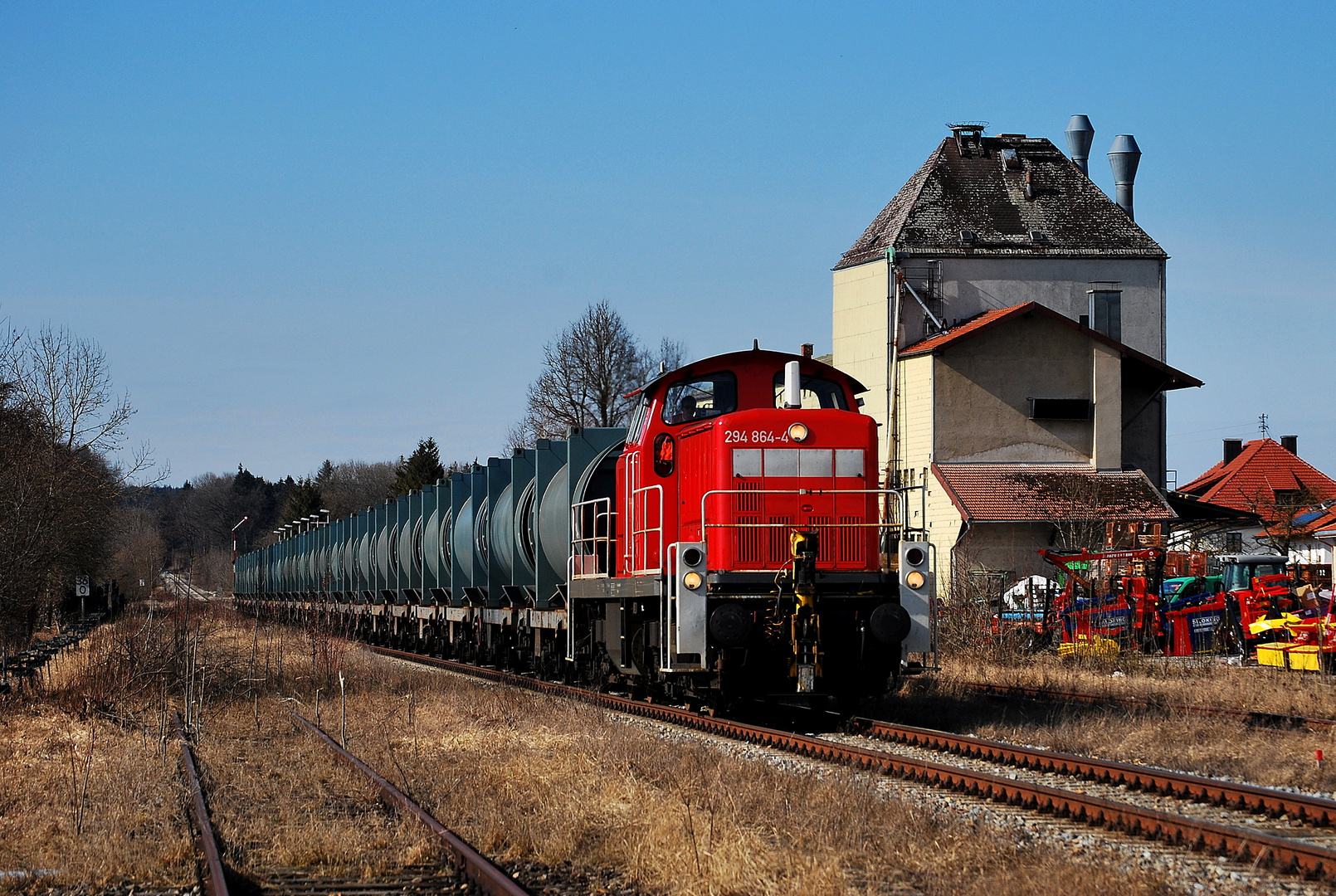 Übergabe auf die 294