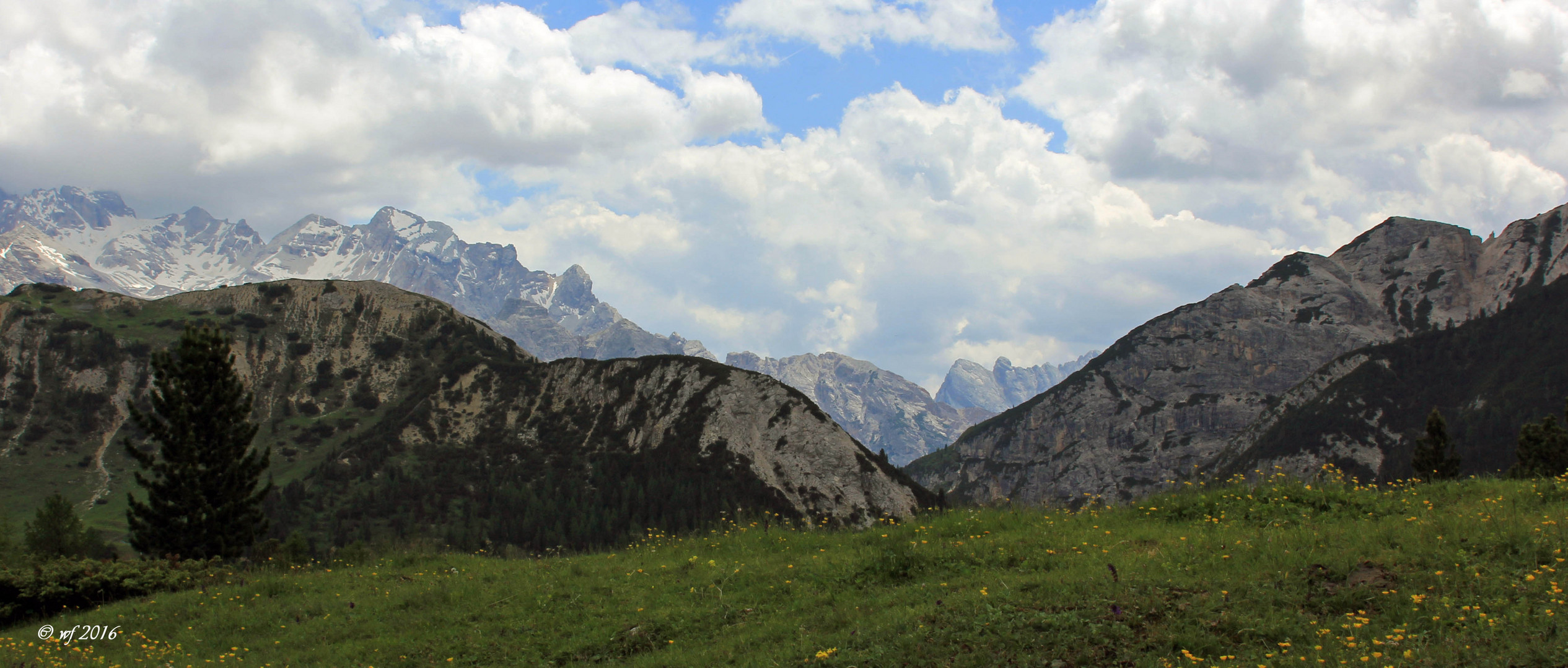 Übergang in die alpine Welt