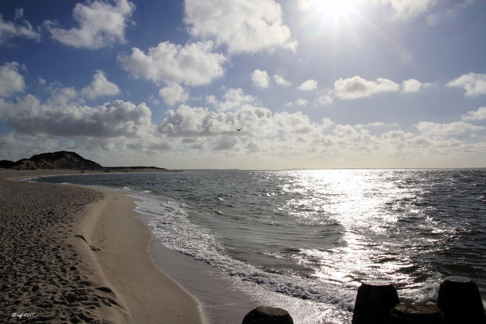 Übergang vom Meer zum Wattenmeer